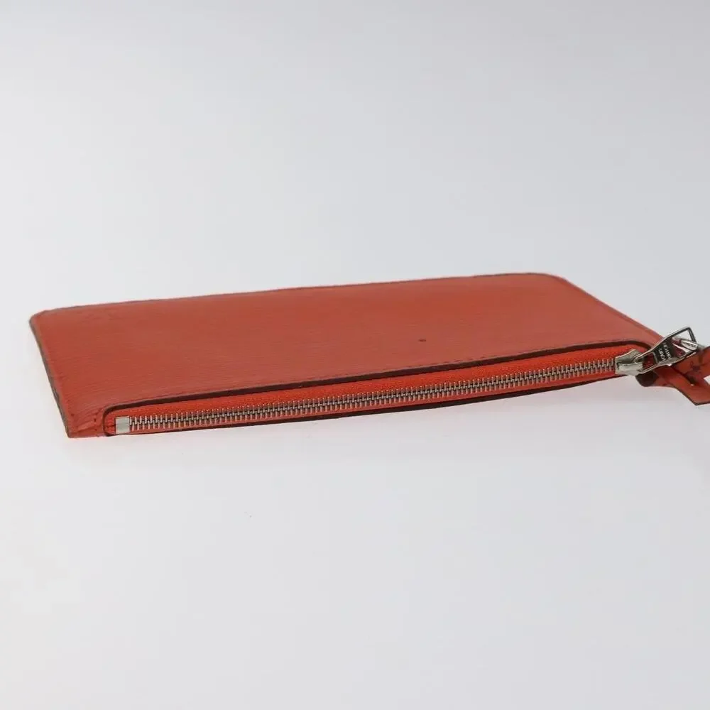 Louis Vuitton Epi Neverfull PM Pouch Orange